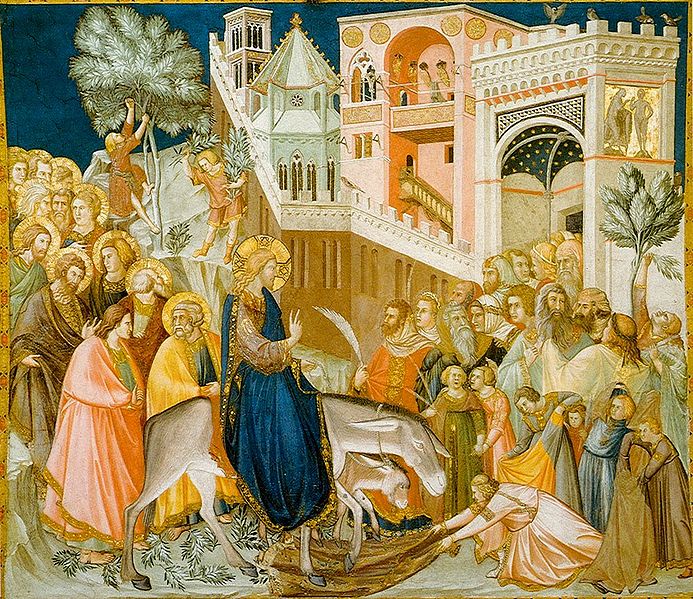 Entry into Jerusalem, Pietro Lorenzetti